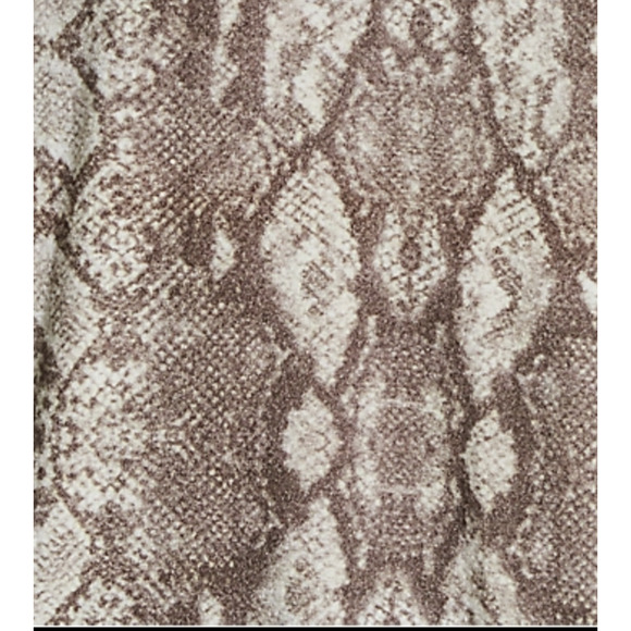 PJ Salvage SNAKE BITE FEATHER KNIT JOGGER Style #RZSBP Cocoa Large L - Picture 5 of 6